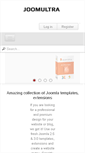 Mobile Screenshot of joomultra.com